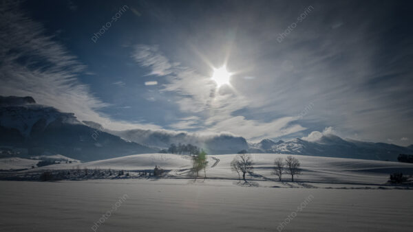 Nuages froids sur le Gerbier