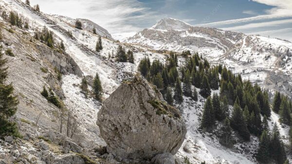 Sur le sentier Gobert